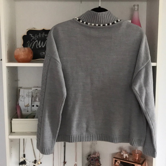 CLICHE Pearl Studded Sweater - Picture 6 of 8